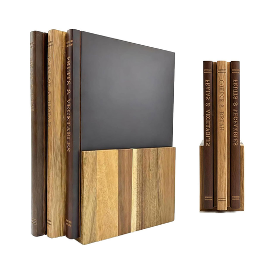 The Culinary Library" Acacia Wood Chopping Board