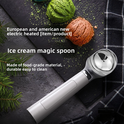 Ice Cream Magic Spoon – Premium Electric Heated Ice Cream Scoop