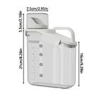 Clear Airtight Dry Food Canisters