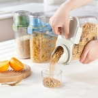 Clear Airtight Dry Food Canisters