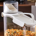 Clear Airtight Dry Food Canisters