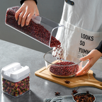 5-pieces Airtight Clear Food Storage Container Set