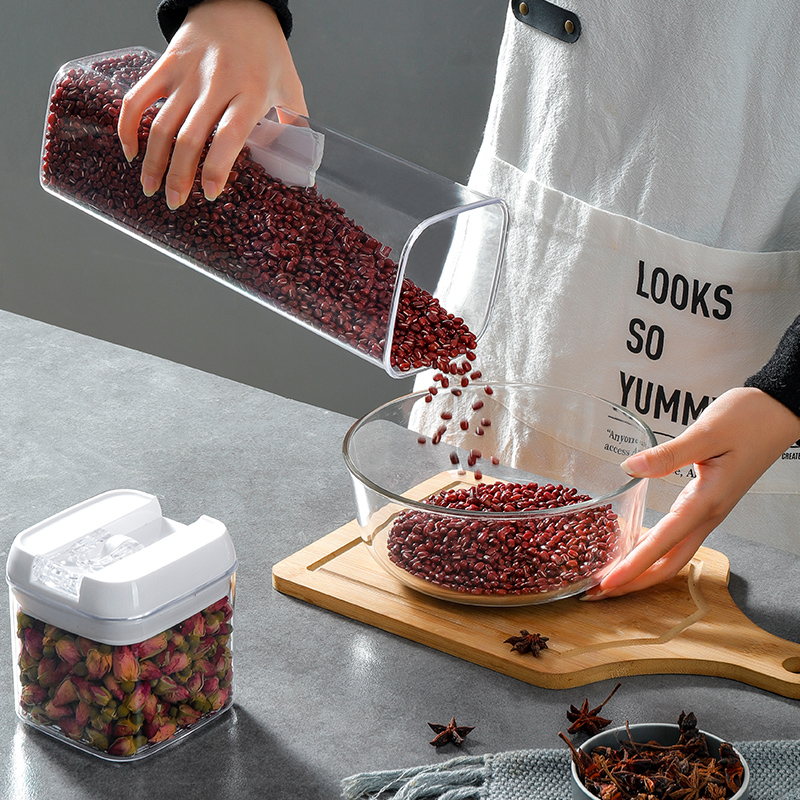 5-pieces Airtight Clear Food Storage Container Set
