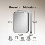 Heavy-Duty Double-Sided Anti-Slip Titanium & Wood Board