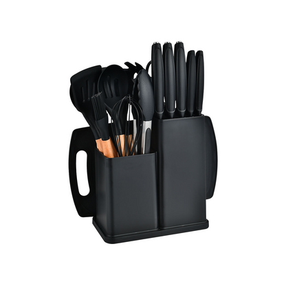 Premium Silicone Utensils & Knife Set