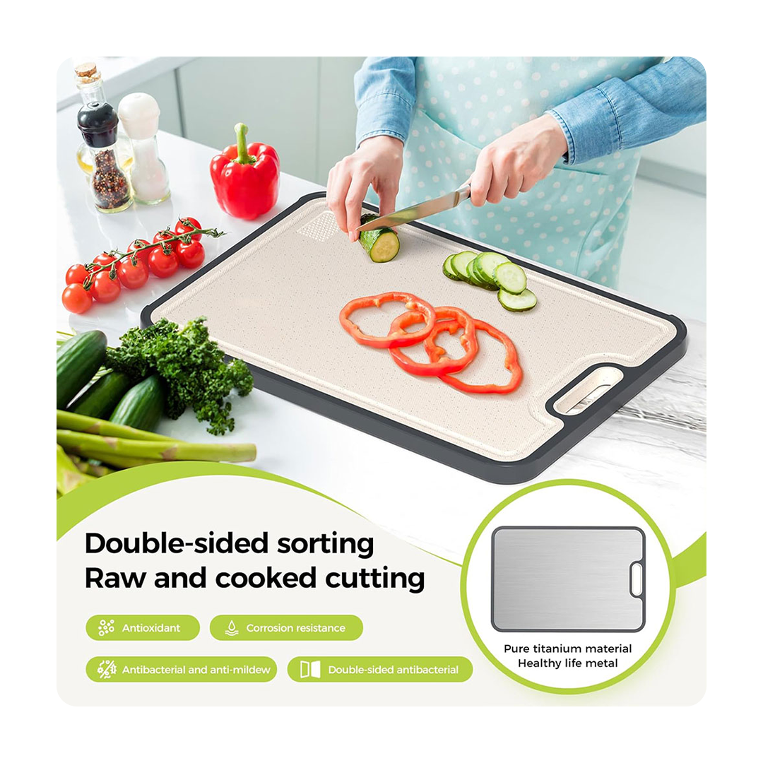 Dual-Surface Cutting Board