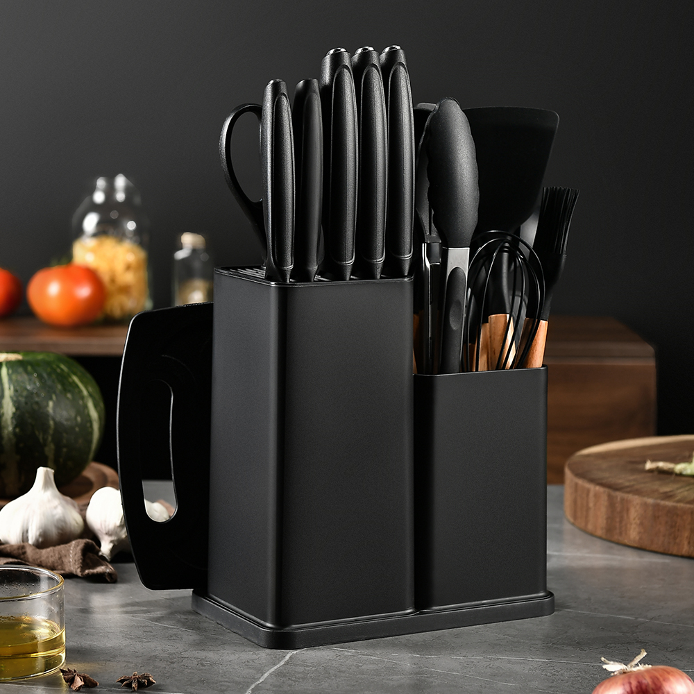 Premium Silicone Utensils & Knife Set