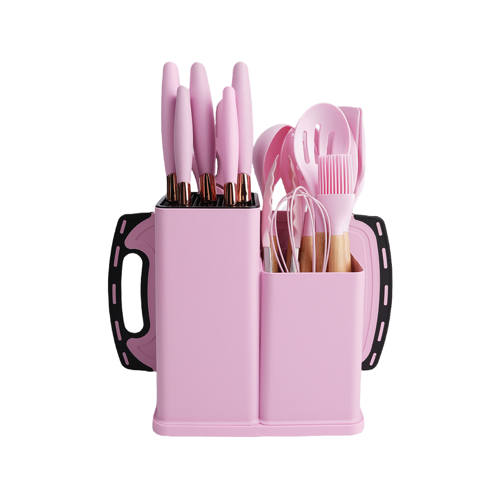Knife Set & Silicone Utensils
