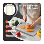 Double-Sided Titanium & PP Chopping Board
