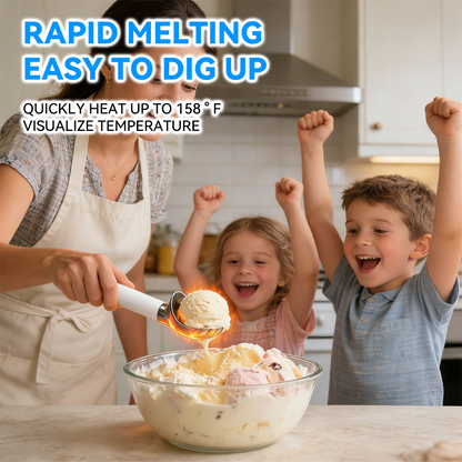 Ice Cream Magic Spoon – Premium Electric Heated Ice Cream Scoop