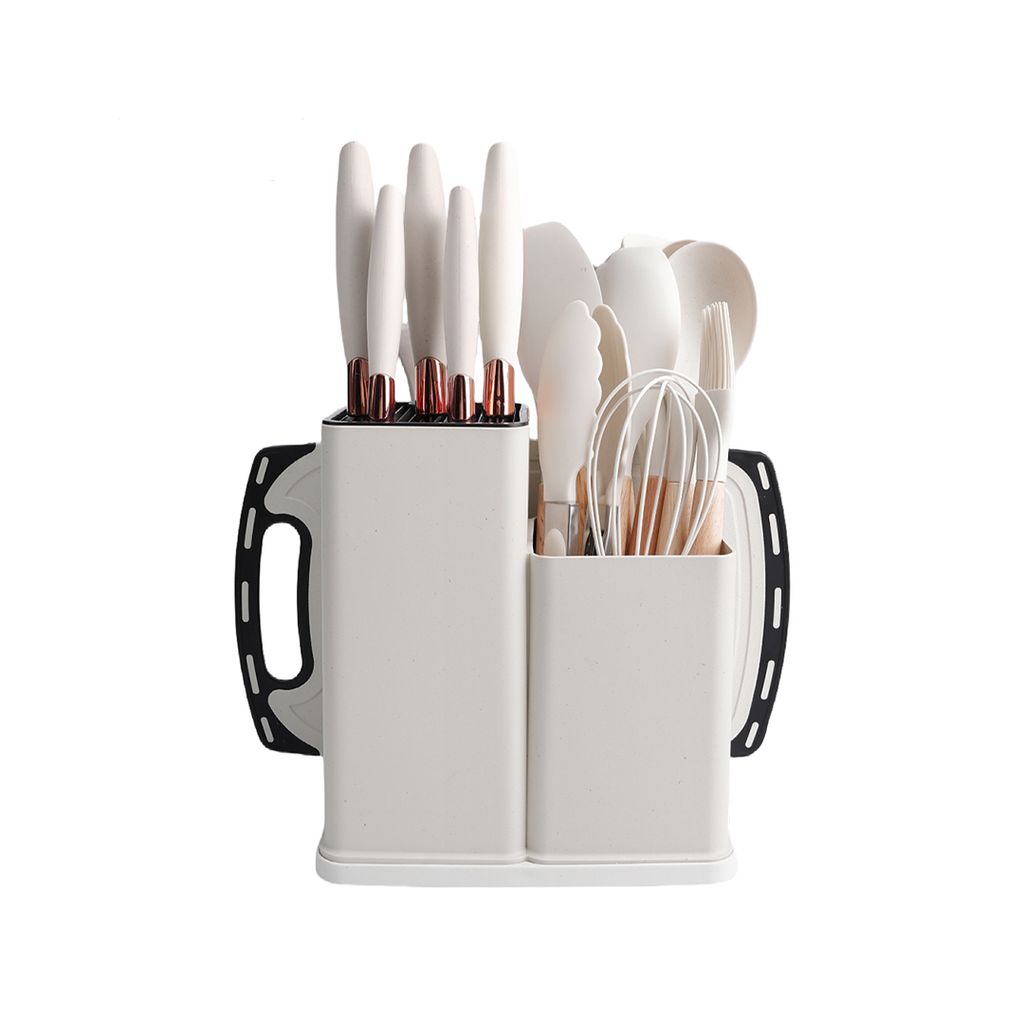 Knife Set & Silicone Utensils