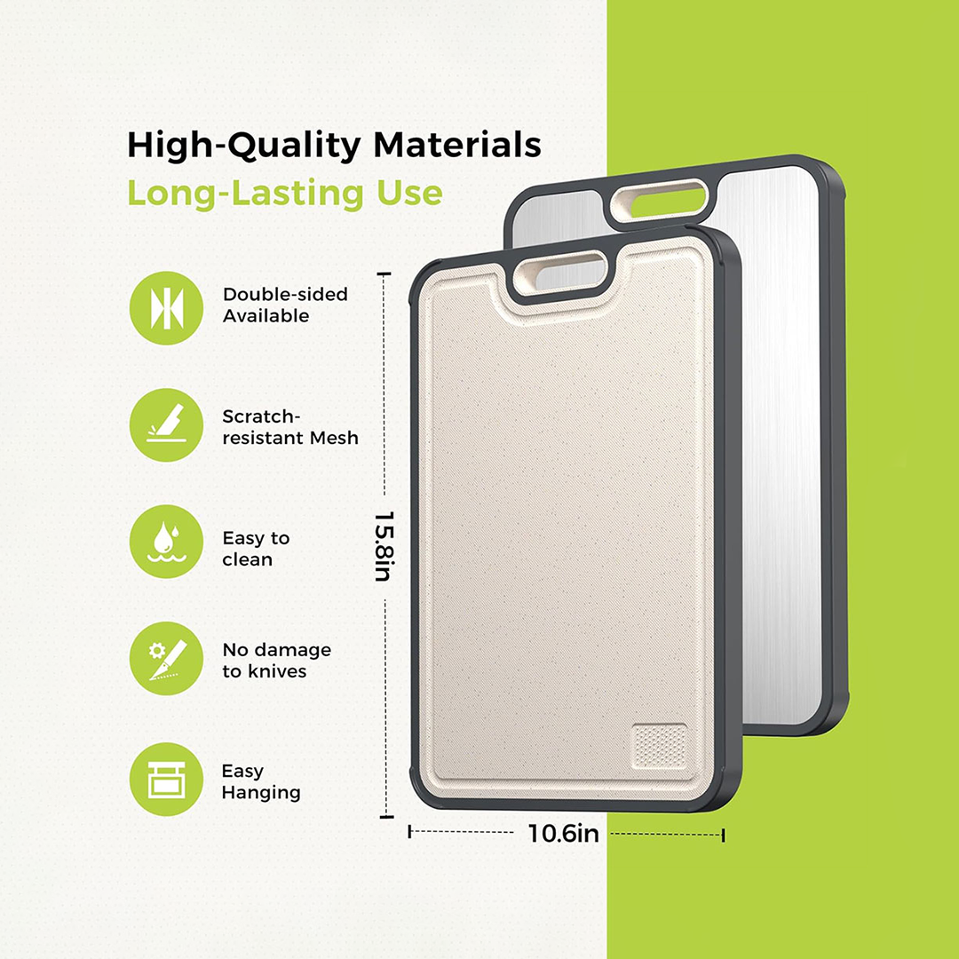 Dual-Surface Cutting Board