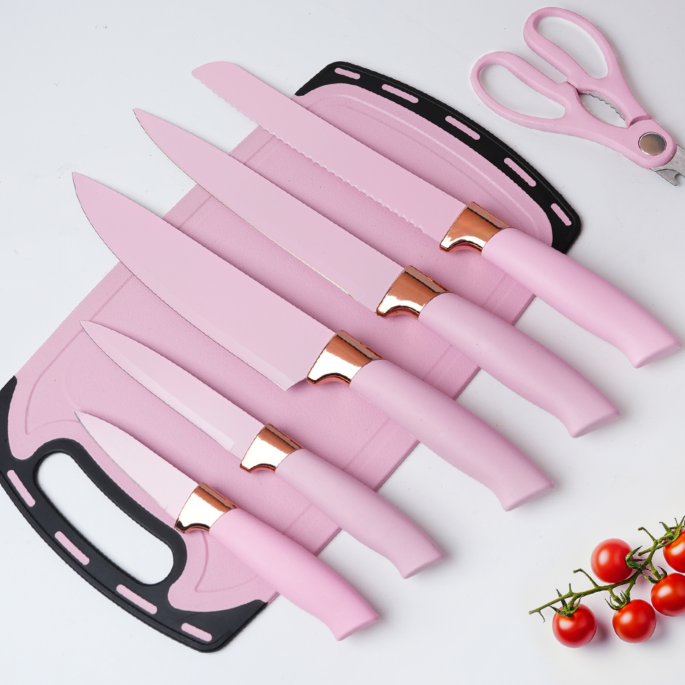 Knife Set & Silicone Utensils
