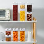 5-pieces Airtight Clear Food Storage Container Set