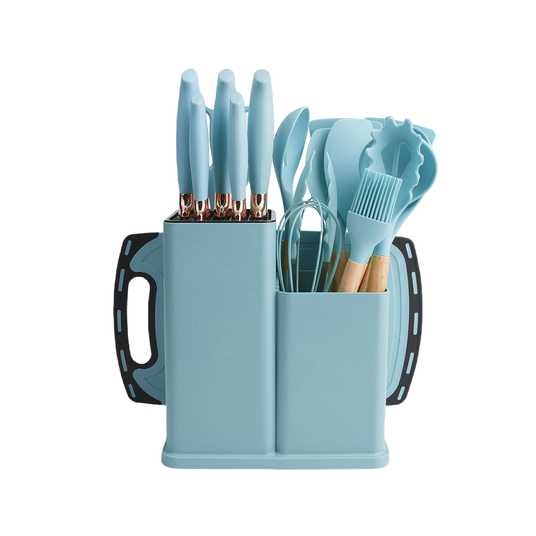 Knife Set & Silicone Utensils