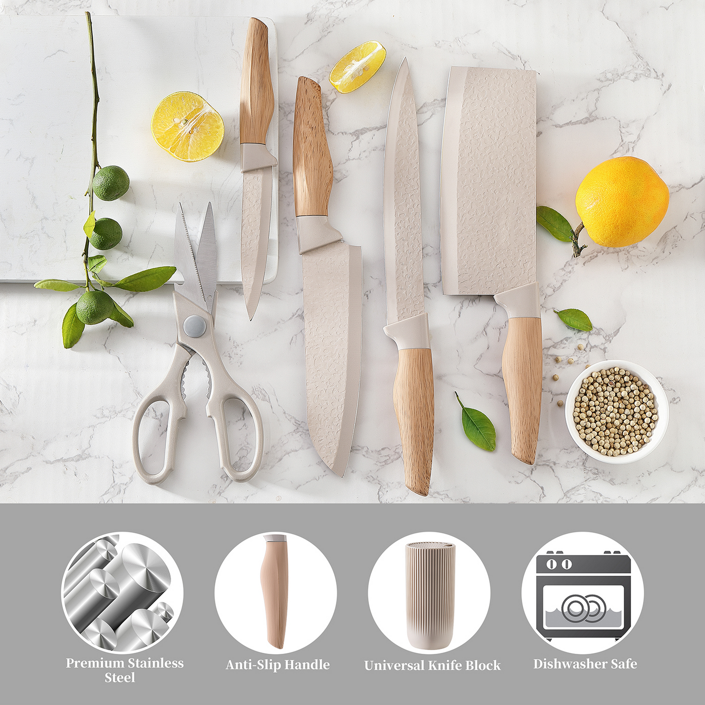 Nordic Elite 6-Piece Knife Set