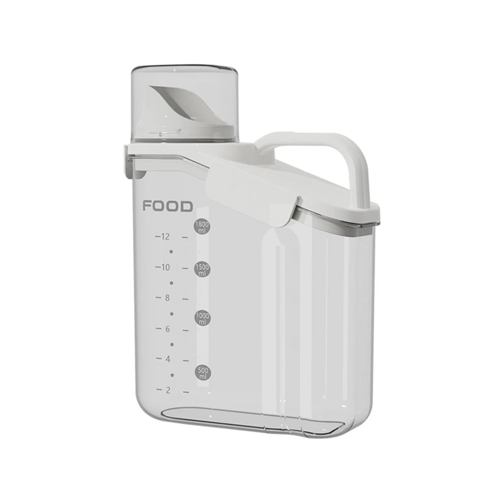 Clear Airtight Dry Food Canisters