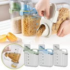Clear Airtight Dry Food Canisters